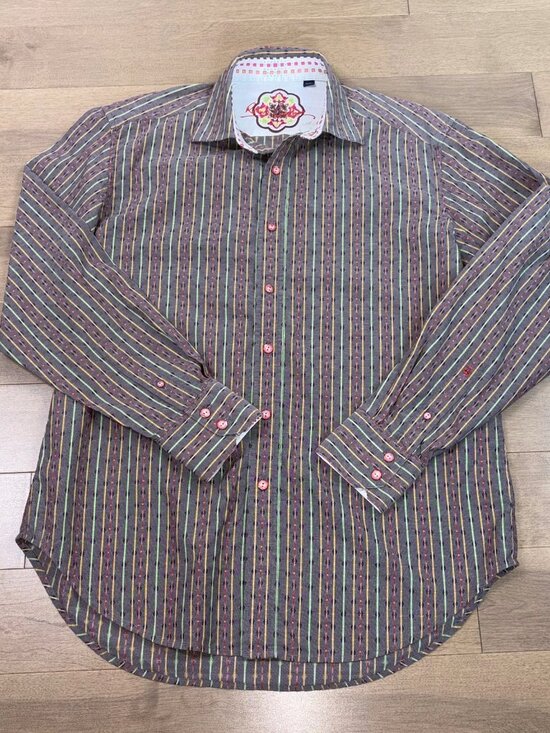 Robert Graham Other - ROBERT GRAHAM men's long-sleeve shirt size Medium